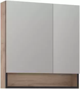 Зеркальный шкаф 73x78 см дуб L ORKA Knidos 3001001