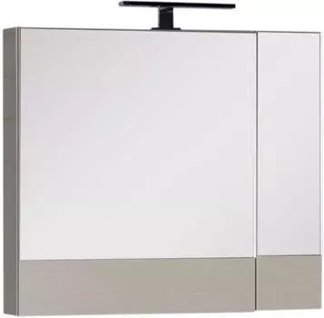 Зеркальный шкаф 75х67 см светлый дуб Aquanet Нота 00158857