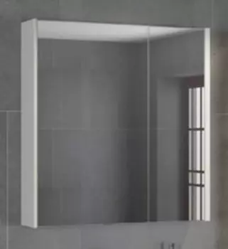 Зеркальный шкаф 75х80 см белый Comforty Женева 00004137096