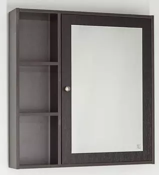 Зеркальный шкаф 75х80 см венге Style Line Кантри LC-00000032