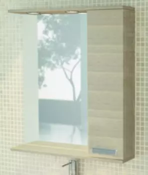 Зеркальный шкаф 75х83,2 см сосна лоредо Comforty Марио 00003121624