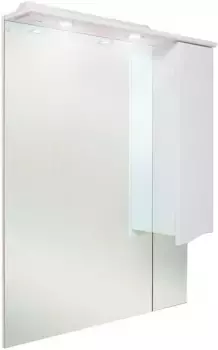 Зеркальный шкаф 75x105,6 см белый глянец R Onika Моника 207507