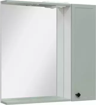Зеркальный шкаф 75x75 см мятный R Runo Римини 00-00001279