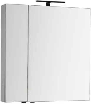 Зеркальный шкаф 79,8х85 см капучино Aquanet Эвора 00183995