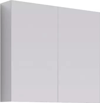 Зеркальный шкаф 80,4x70 см белый глянец Aqwella MC.04.08