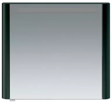 Зеркальный шкаф 80х70 см антрацит глянец R Am.Pm Sensation M30MCR0801AG