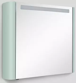 Зеркальный шкаф 80х70 см мятный глянец R Am.Pm Sensation M30MCR0801GG