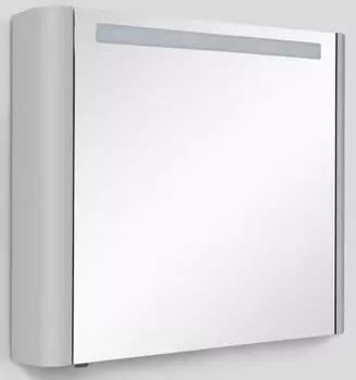Зеркальный шкаф 80х70 см серый шелк глянец R Am.Pm Sensation M30MCR0801FG