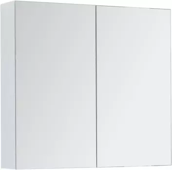 Зеркальный шкаф 80х74 см белый глянец Dreja.rus Premium 77.9001W