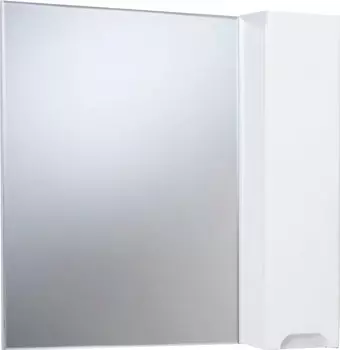 Зеркальный шкаф 80x80 см белый глянец R Bellezza Андрэа 4619013001018