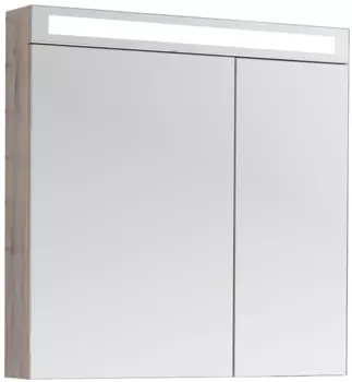 Зеркальный шкаф 80x80 см дуб кантри L Dreja Max 77.9010D