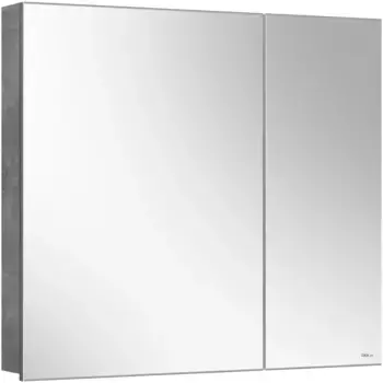 Зеркальный шкаф 80x71 см бетон L Belux Стокгольм ВШ 80 4810924276315