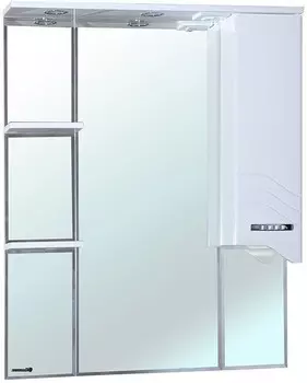 Зеркальный шкаф 82,5x100,1 см белый глянец R Bellezza Дрея 4611314001018