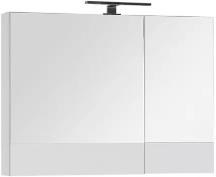 Зеркальный шкаф 90x67 см белый Aquanet Верона 00172339