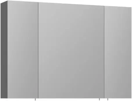 Зеркальный шкаф 97x66 см антрацит матовый R ORKA Likya 3001090