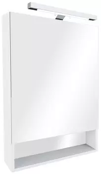 Зеркальный шкаф белый глянец 60x85 см Roca The Gap ZRU9302885