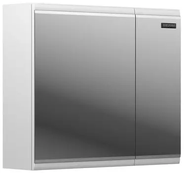 Зеркальный шкаф белый глянец 71,2х61 см Edelform Forte 2-766-00-S