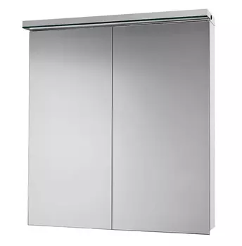 Зеркальный шкаф Dreja Aston 75 с Led освещением и розеткой, 2д 79331