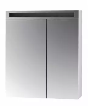 Зеркальный шкаф Dreja Max 70 с Led освещением, 2д, (40/30) белый 69134