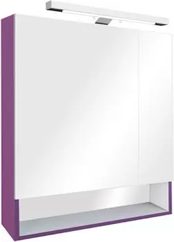 Зеркальный шкаф фиолетовый 80х85 см Roca The Gap ZRU9302753