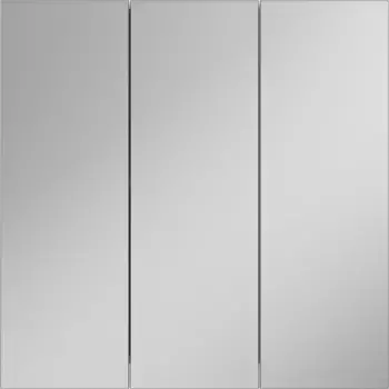 Зеркальный шкаф Misty Балтика Э-Бал04080-011 80x80 см, белый глянец