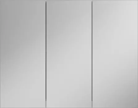 Зеркальный шкаф Misty Балтика Э-Бал04105-011 102x80 см, белый глянец