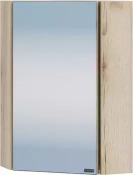 Зеркальный шкаф Санта Сатурн 700380 32x32 см L, угловой, дуб австрийский
