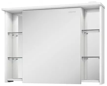 Зеркальный шкаф выбеленный дуб 90х71 см Edelform Marino 35651