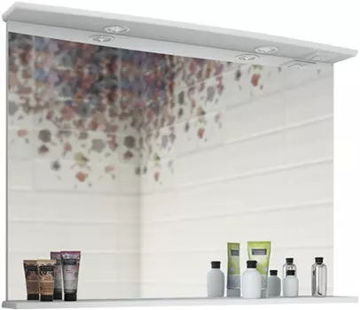 Зеркало 100,4x72 см белый матовый Sanflor Софи C0002225