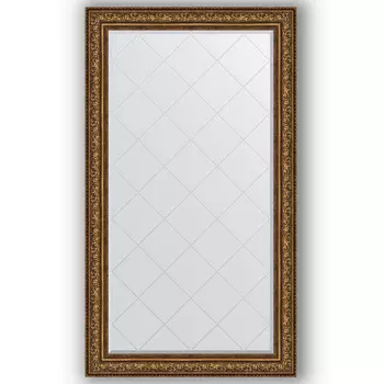 Зеркало 100x175 см виньетка состаренная бронза Evoform Exclusive-G BY 4427