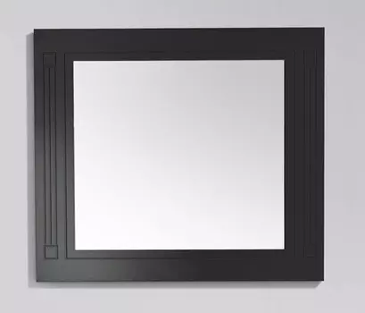 Зеркало 100х80 см черный глянец BelBagno Atria ATRIA-SPC-1000-NL