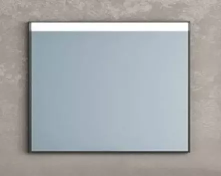 Зеркало 100х80 см черный Kolpa San Gloria OGG BLC