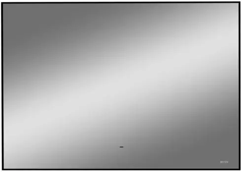 Зеркало 100x80 см черный Bond Cube M36ZE-10080