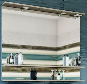 Зеркало 101,8x85 см орегон Sanflor Бруно C02727