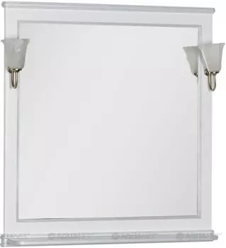 Зеркало 102,2х100 см белый Aquanet Валенса 00180290