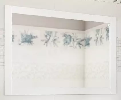 Зеркало 102,8x72 см белый матовый Sanflor Ванесса C0001121