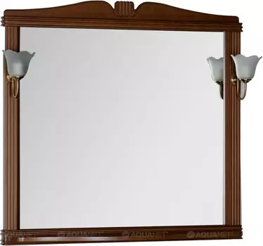 Зеркало 102,9х99,2 см орех Aquanet Николь 00180520