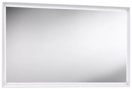 Зеркало 120х70 см белый глянец Belux Валенсия В 120