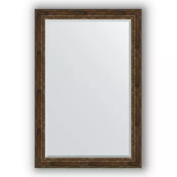 Зеркало 122x182 см состаренное дерево с орнаментом Evoform Exclusive BY 3638