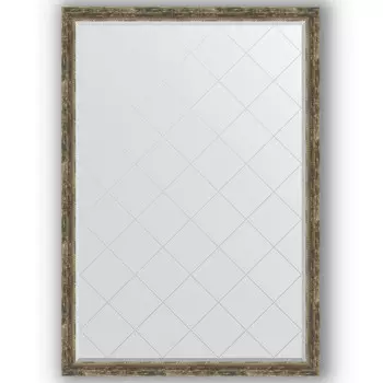 Зеркало 128x183 см старое дерево с плетением Evoform Exclusive-G BY 4479