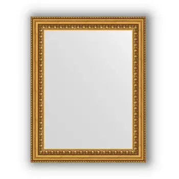 Зеркало 38x48 см бусы золотые Evoform Definite BY 1344