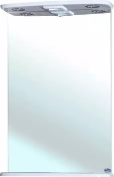 Зеркало 50x76 см белый глянец Bellezza Магнолия 4612706000008