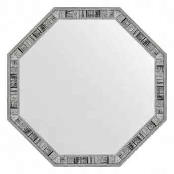 Зеркало 54x54 см состаренное дерево Evoform Octagon BY 7419