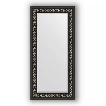 Зеркало 55x115 см черный ардеко Evoform Exclusive BY 1145