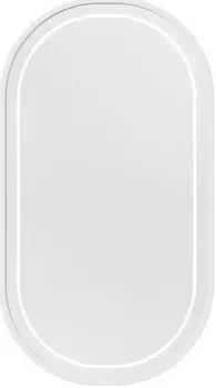 Зеркало 55x95 см белый матовый Caprigo Контур М-359S-В231