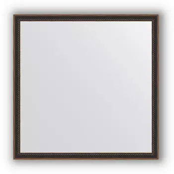 Зеркало 58x58 см витой махагон Evoform Definite BY 0607