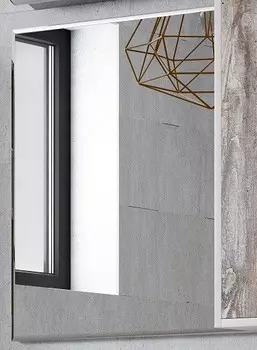 Зеркало 60x65 см белый глянец Corozo Гольф SD-00000267