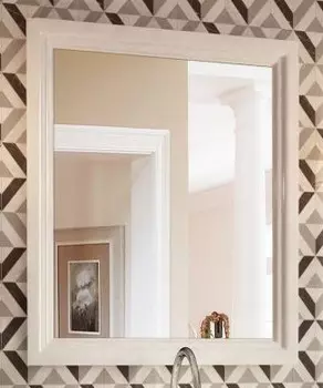Зеркало 60х75 см белый глянец Kerama Marazzi Pompei PO.mi.60WHT