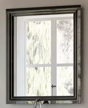 Зеркало 60х75 см черный глянец Kerama Marazzi Pompei PO.mi.60BLK