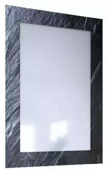 Зеркало 60x80 см черный дикий камень Marka One Glass У73246